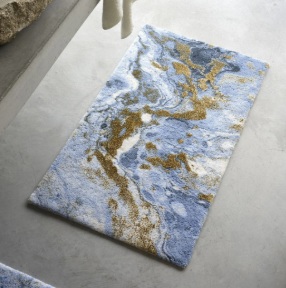 DANDY vannitoavaip, 90% Egiptuse pikakiuline puuvill/7% akrüül/3% lurex, 1 muster, 1 suurus- 70x120cm. Hind 319€ (km-ga)